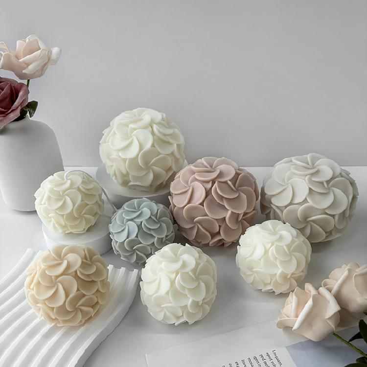 Hydrangea Crafts Moulds Easy To Use DIY Candle Moulds Silicone Ornament Molds
