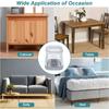 Floor Protectors Chair Feet Cover Non-Slip Silicone Leg Caps  Floors Furniture Slider