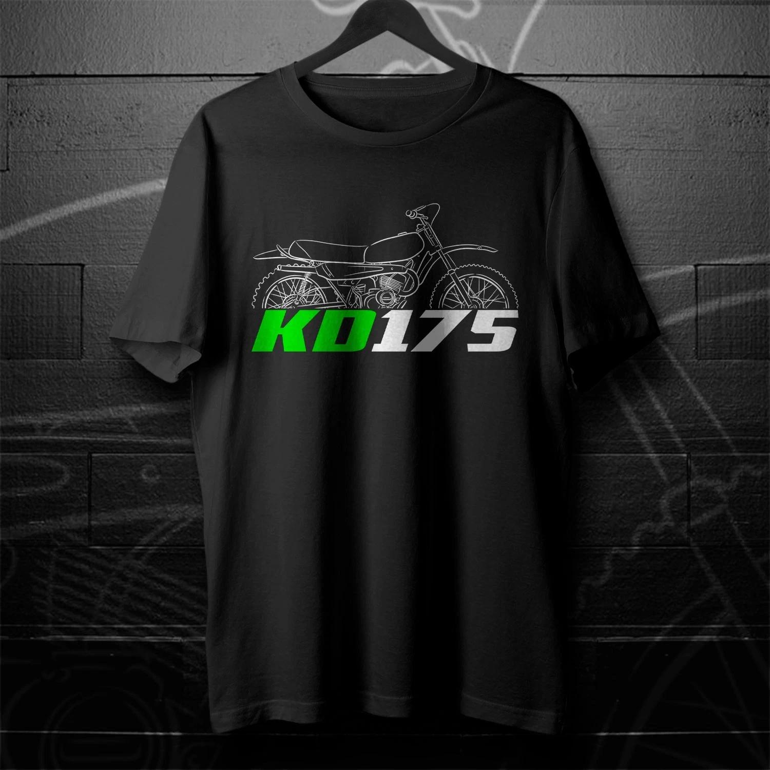 For Kawasaki KD175 1976-1979 fans - Motorcycle T-Shirt XS