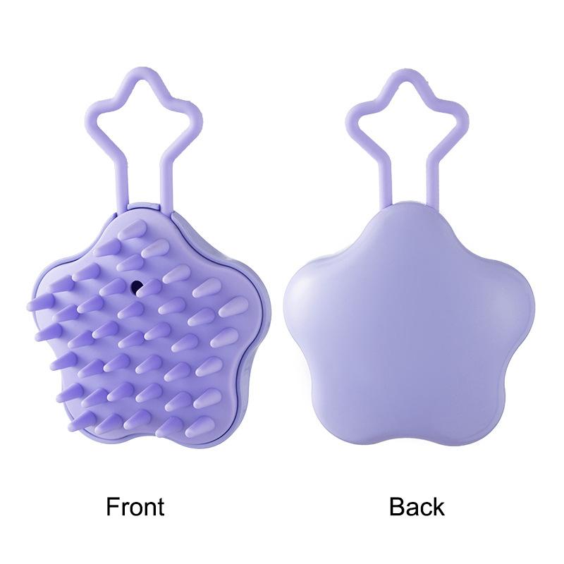 Scalp Scrubber Shampoo Brush Massager Clean Scalp Comb Hair Washing Brush Scalp Exfoliator Brush Head Scrubber Tools