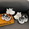 Spring Lightweight Mesh Dad Sneakers for Kids Breathable Running Shoes Soft Sole
