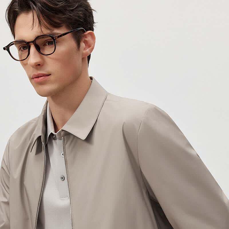EMZ Men's Casual Lapel Jacket 9A7460309