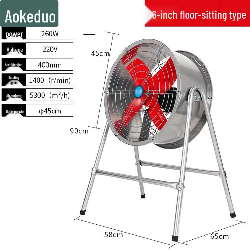 Aokedu Industrial Floor Fan and Blower