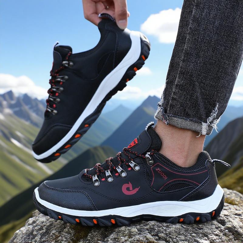 

Men s Hiking Shoes Summer Waterproof Comfortable Wear-resistant Camping Shoes Outdoor Breathable Anti Slip Sneakers for Men 2025 40
