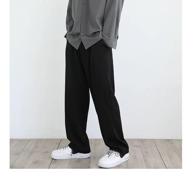 Men's Trendy Black Long Sleeve Korean Style Jacket - Spring/Autumn Casual White Shirt Alternative