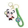 Exquisite Sports Panda Keychain Charm: Doll Pendant & Bag Accessory