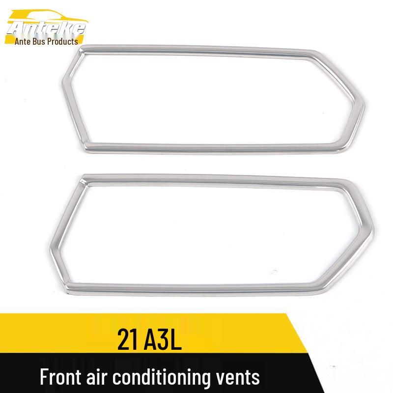 21 A3L Front and Center Console Air Vent Decoration Frame & Sticker