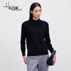 Haier Mans Women's Semi-High Collar Long-Sleeve Cashmere Sweater