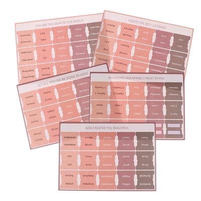 Mr. Pen- Bible Tabs 5 Tabs Boho Theme Laminated Bible Tabs For Women And Men Bible Tabs For Study Bible Bible Index Tabs