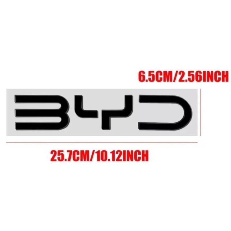 Car Front Hood Bonnet Rear Trunk Emblem Cover Sticker Auto Styling For BYD Atto Yuan Plus Song Plus Seal Seagull Dolphin Sealion