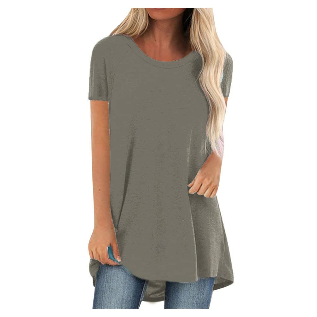 Fashion Solid Color 3D Print T-shirt Women Streetwear Short Sleeve T Shirts Tops Oversized Girls Tshirt Clothing
