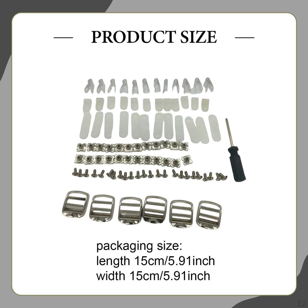 Hockey Reparaturset Gesichtsgitter Befestigungsset Wartungswerkzeuge