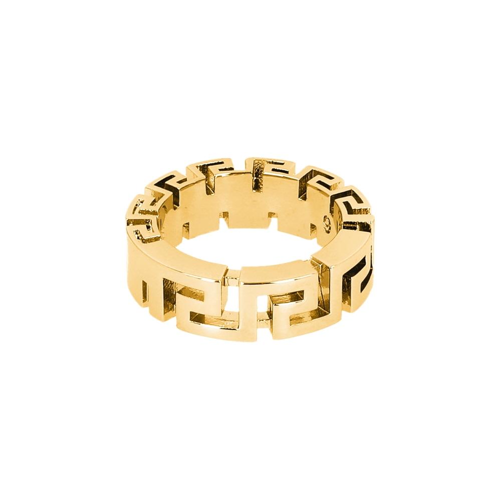 Versace Greca Ring 1022282 1a00620 3j000 1022282 1A00620 3J000 (15) beige