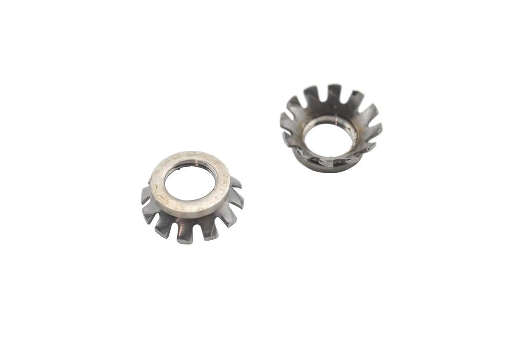 NGC JAPAN Ablassmutter Fahrrad für Englische Ventile Allgemeine Fahrräder wie 2er-Set Silber TVN-E (Für Mamachari)
