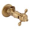 Brass Angle Stop Valve Retro Thickened Cold Hot   Valve Explosion Proof Water Shut Off Valve