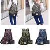 Stylish And Waterproof Canvas Backpack Set With Usb Charging For Men And Women