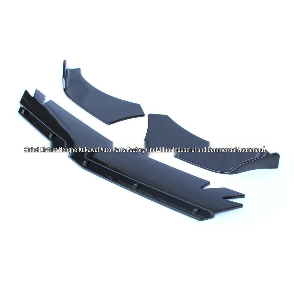 Three-Stage Front Shovel Double-Layer Thickened Car Lip, Surround & Corner Guards for Collision Protection