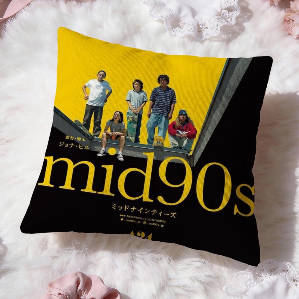 Movie M-Mid 90S Cushion Cover Premium Comfort Reversible Pillow Cove -Two in One Design for Any Room & Car Interior