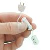 1/12 Dollhouse Mini Lighting Accessories 4Pcs Transformer Socket Wire Kit Model Home Decor Pretend Play Toys for Kids