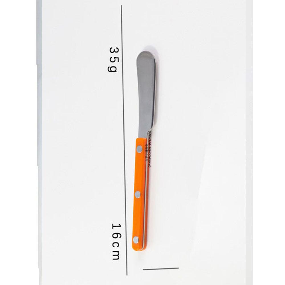 304 Edelstahl Western Restaurant Geschirrset Haushalt Klemgriff Messer Gabel Löffelgriff Marmor Buttermesser Dessertlöffel