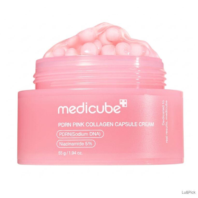 Medicube PDRN Pink Collagen Capsule Cream 55g (+Free gift)