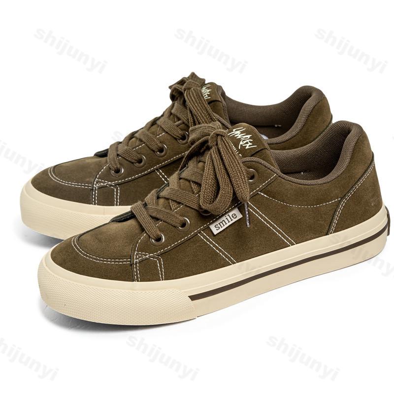 Fashion Fashion Casual Canvas Shoes for Men Spring 2025 New Trend Versatile Comfortable Thick Soled Sports Shoes Low Cut Chunky sneakers