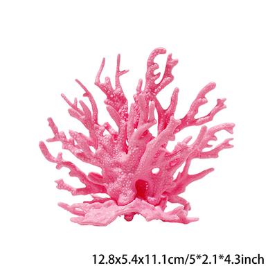 Coralline Artificial Fish Tank Decorations Aquarium Artificial Pvc Plants Coral Ornaments Aquarium Landscape Aquarium