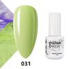 GELPOLISH Nail Art Set: Base, Top Coat, Transparent & White Gel Polishes