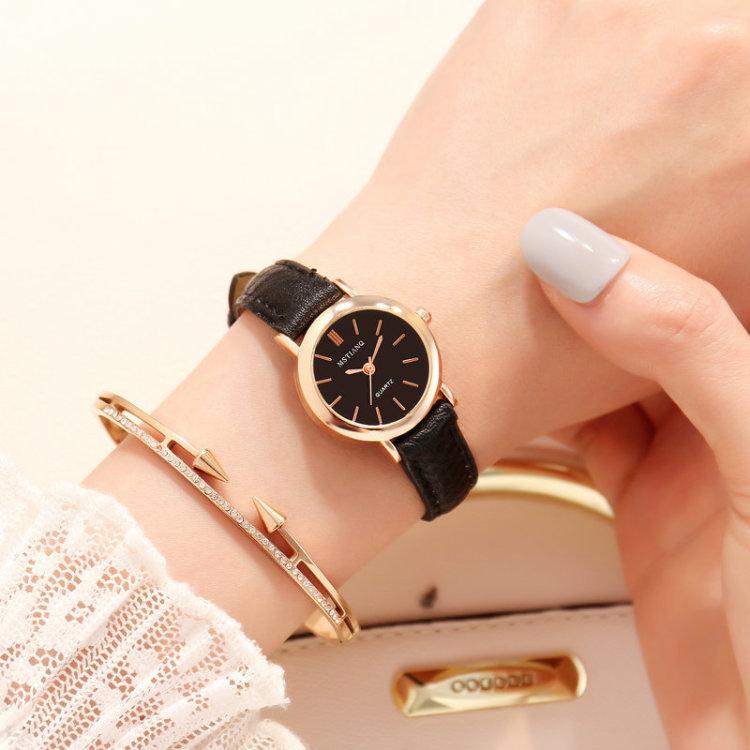 Watch Female Student Simple Retro Trend Small Fresh Casual Versatile Style Woman