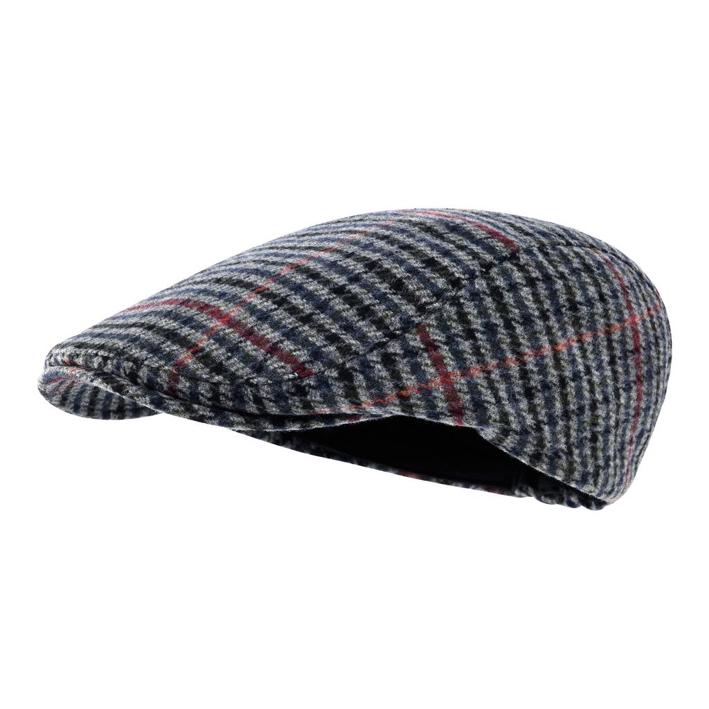 STARANCE Men's Flat Cap Wool Tweed Driving Irish Gatsby Cabbie Golf Vintage Newsboy Hat
