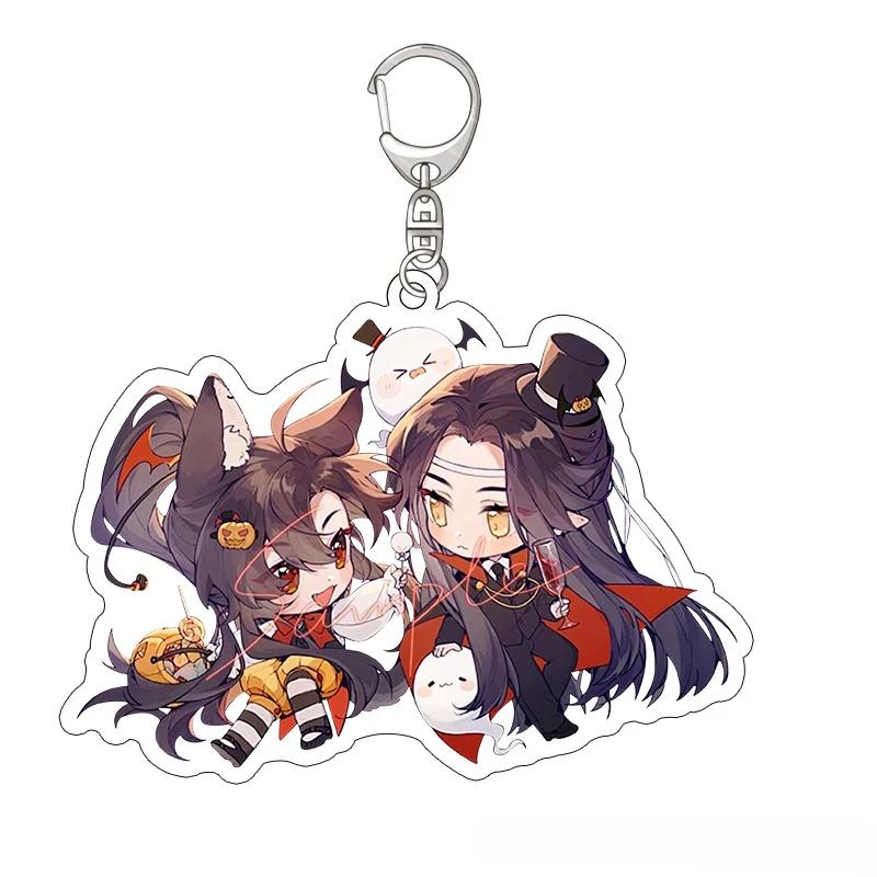 

Anime Tian Guan Ci Fu Keychain Hua Cheng Xie Lian Muqing Junwu Fengxin Pei Ming Cosplay Bag Pendant Heavenly bless