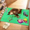 Masha Bear Area Rug Suitable for Dormitory Study Room Kitchen Foyer Antislip Carpet Decorate Offices Perfect Gift for Women/Men