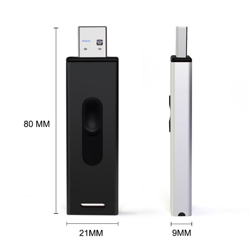 High-Speed 3.0 SSD USB Flash Drive - 200MB/s, 128GB/256GB Storage for Computer