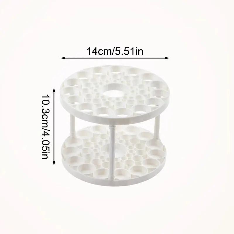 Desktop Makeup Brush Holder and Cosmetic Storage Organizer for Dressing Table