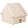 Outdoor Innovative Wooden Bird House Birds Nesting Breeding Cage Ornament Garden Decoration