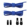New 1Pair/3Pair Round Elastic Shoelace Unisex Quick-Release Shoelaces No-Tie Laces for Sneakers and Boots Shoe Laces