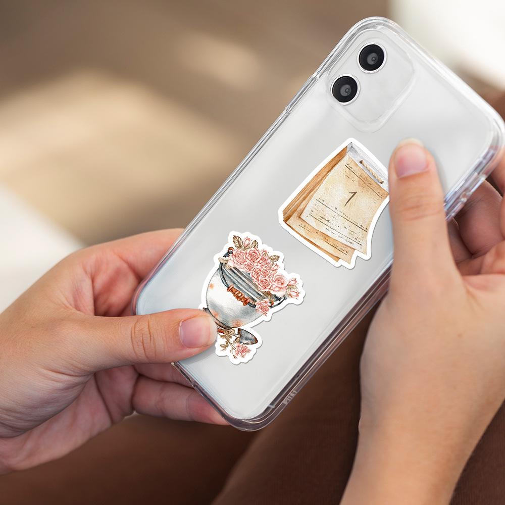 "50 Adesivi Graffiti Estetici Impermeabili per Telefono e Computer - Collezione Decorativa Fai da Te"