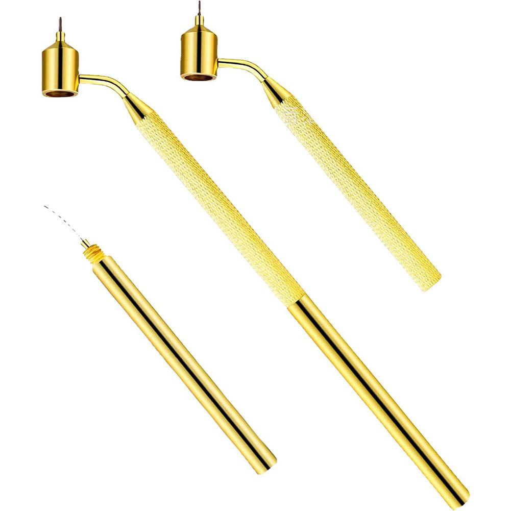 Detaljering Finlinje Flytende Skrivepenn Malingapplikator, Konstruksjon i Aluminiumslegering Presisjonslakkering Perfekt For Steinsprut og Riper