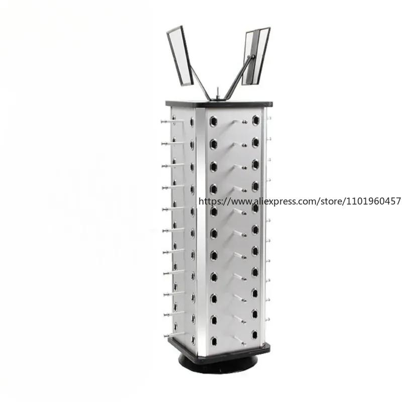 Rotating Sunglasses Holder Rack Glasses Display Stand Holds 44 Pairs Glasses Sunglasses Rack 360 Rotating Display Stand Organize