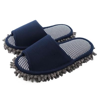 Okamura Washable Cleaning Mop Size M Slippers, AAAH0000NV, Navy,