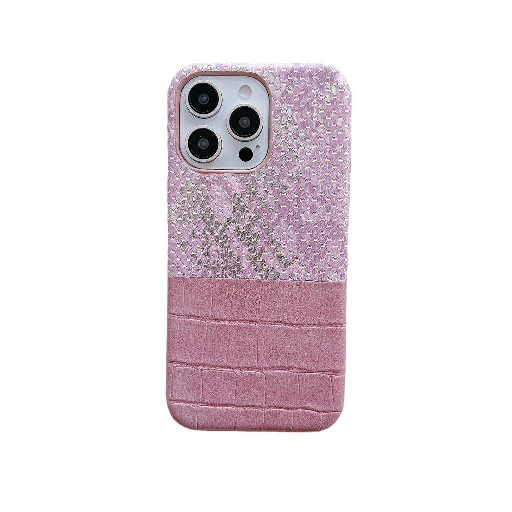 Romantic mermaid splicing elegant crocodile iPhone case 16e/16PRO cooling iPhone14promax half