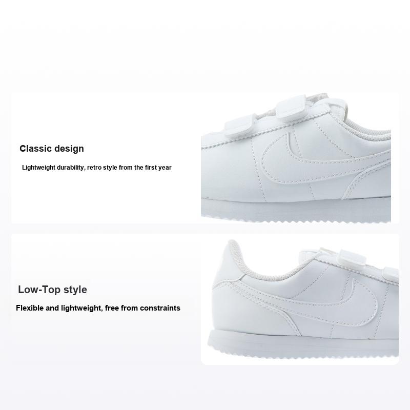 Детские кроссовки Nike Cortez Basic SL PSV Triple White 904767-100 35