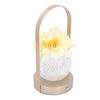 Crystal Flower Lamp Dimmable LED Artificial Flower Touch Light Rechargeable Decorative Light for Bed