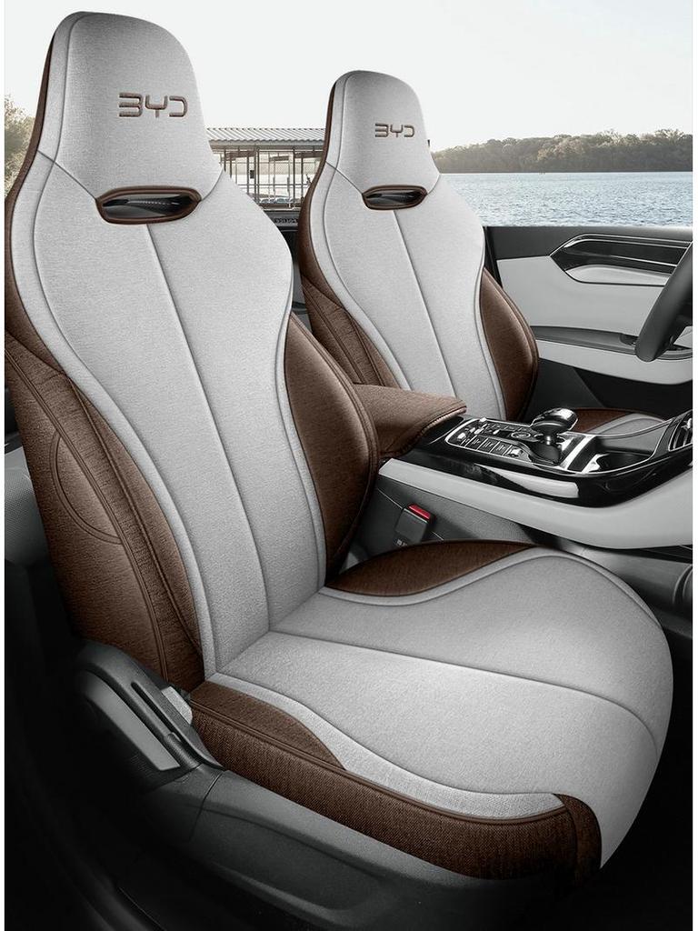 Breathable Linen Full Coverage All-Season Seat Covers for BYD Destroyer 05