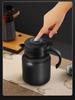 Large Capacity Smart Insulated Tea Brewer - 304 Stainless Steel Stewing Pot for Home or Office Use