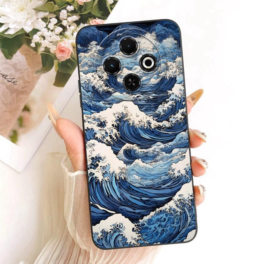 For Tecno Spark 30C  Pro Case Shockproof Soft Silicone Matte Back Cover For Tecno Spark30 30 C  Phone Cases New Design Couqe