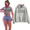 Sudaderas con capucha 'Baddie' de Lucia de GTA 6 Unisex con Capucha Manga Larga Casual para Fans del Juego Streetwear Sudadera con Capucha