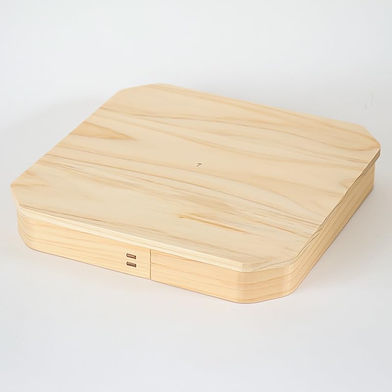 6.0-inch folding tray (hinoki wood) for use as a sanpo (three-treasure altar), kamidana (shrine), kagami mochi (rice cake), offerings, altar, and