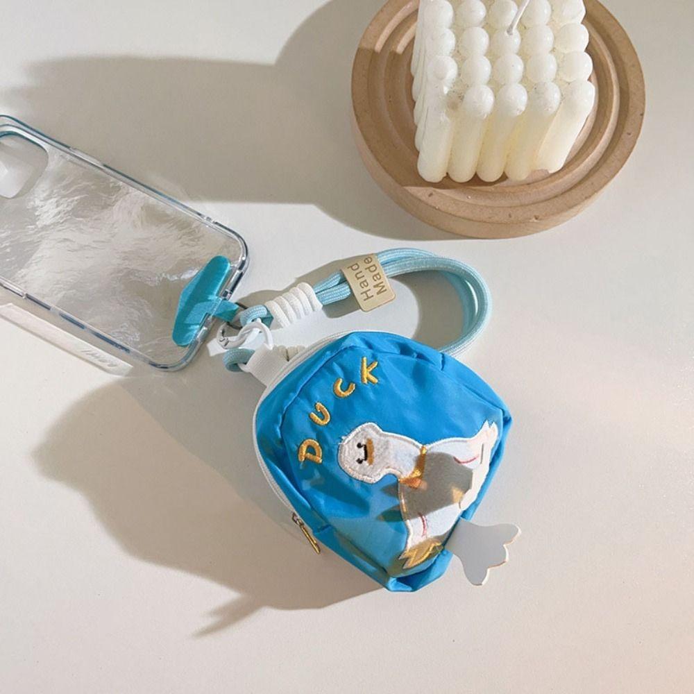 

Car Keying Mini Purse Bag Multifunctional Phone Ring Pendant Decorative Girl Toy чёрный