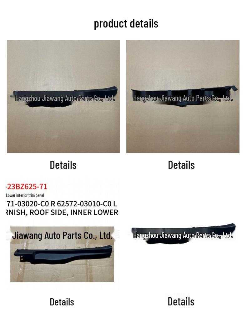 Toyota BZ3 2023 Roof Side Interior Trim Panel (Left) 62571-03020-C0